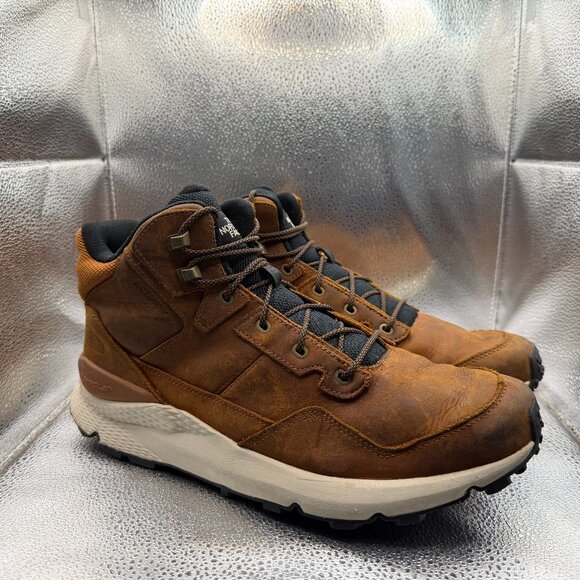 The North Face Other - Size 12 The North‎ Face Vals II Mid Brown Mens Leather Waterproof Hiking Boots